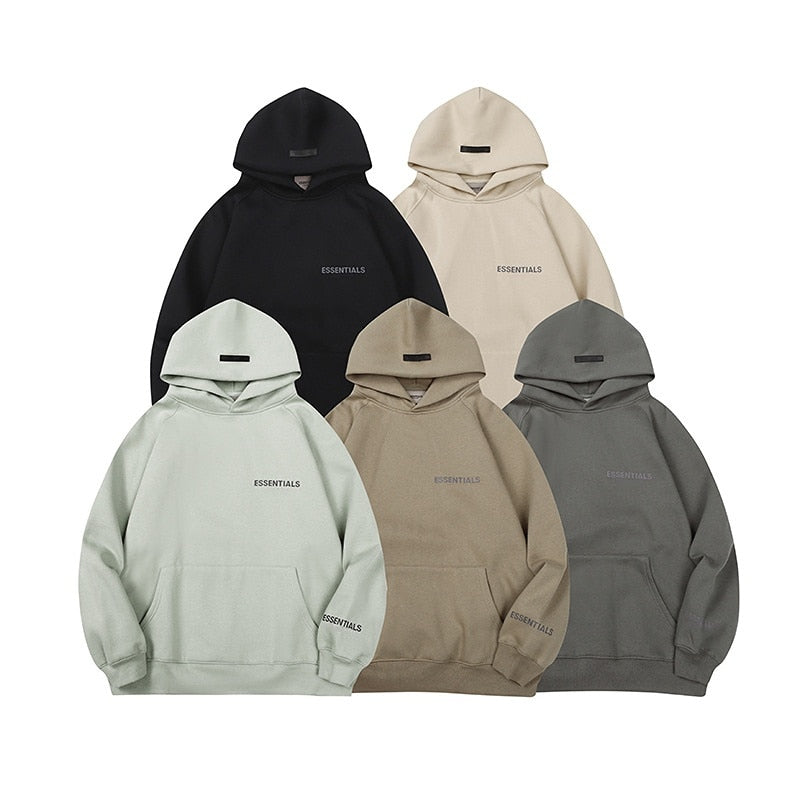 Chest Letters Printing Hooded Sweatshirts